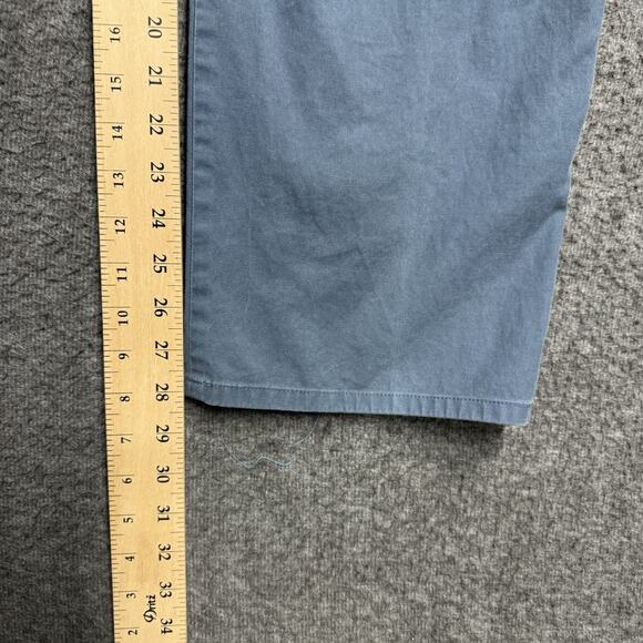 Peter Millar Chino Pants Men 40X28 Blue Straight 100% Pima Cotton Golf Stretch - Picture 7 of 7